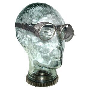 Antique Safety First Supply Co Driving Goggles Glasses Old Vtg Spectacles PA USA
